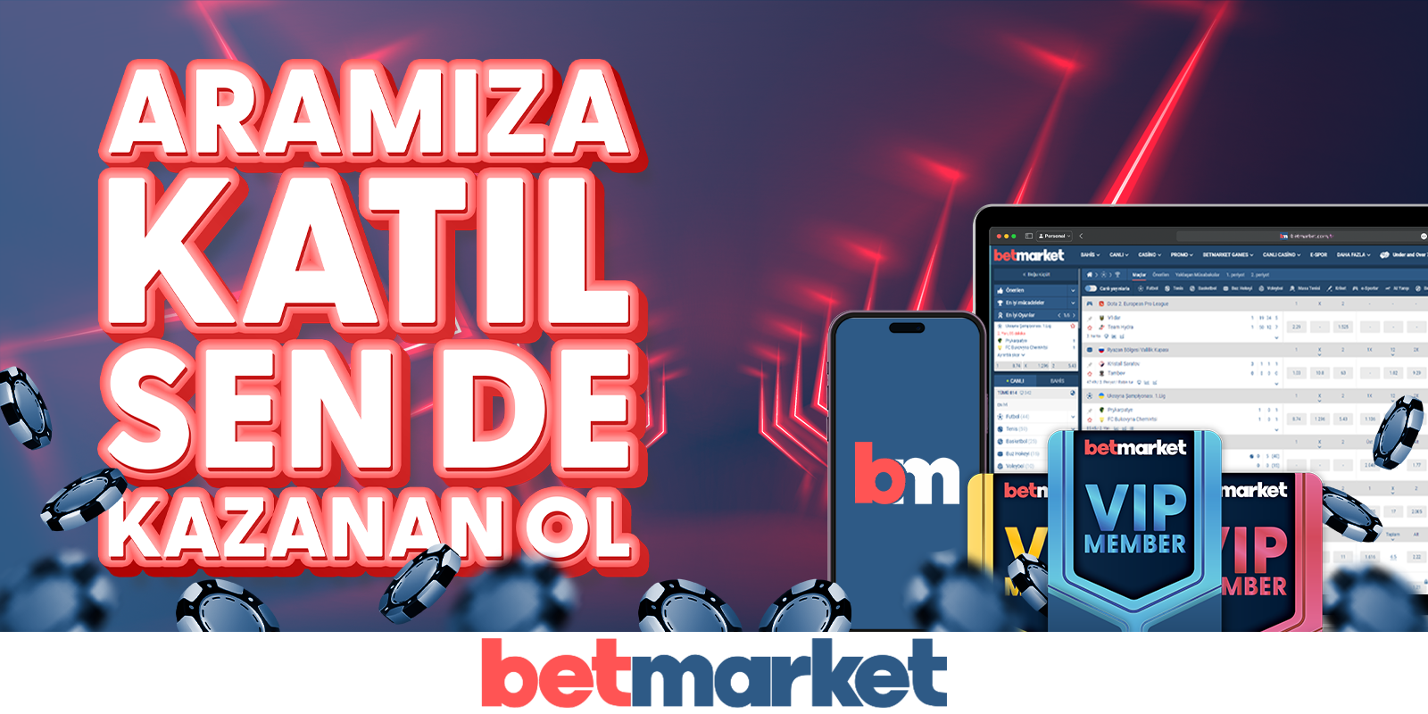 Betmarket Ücretsiz Bahis Bonusları ve Kampanyalar